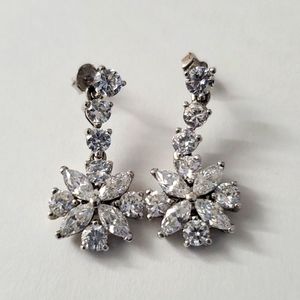 Sterling Silver 925 Dangle Earrings